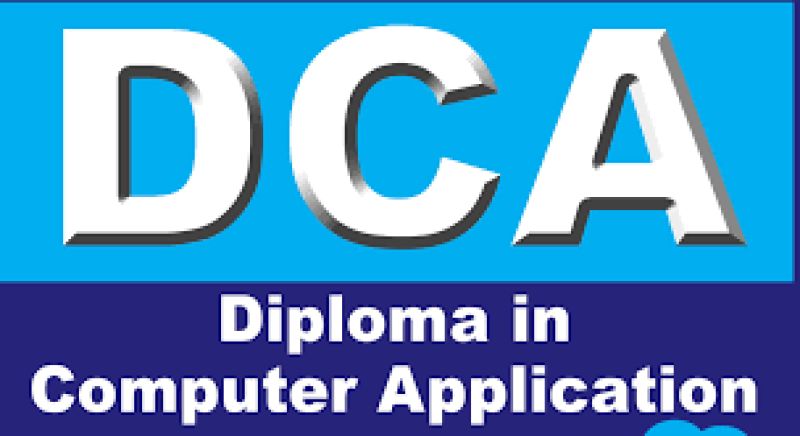 DIPLOMA IN COMPUTER APPLICATION (DCA) ( M-OO1 )